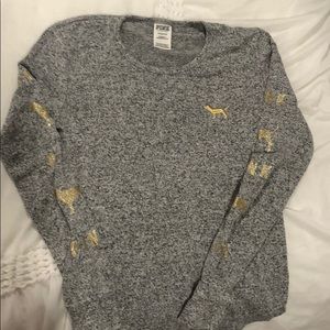 Long sleeve PINK pajama top